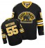 NHL Johnny Boychuk Boston Bruins Authentic Third Reebok Jersey - Black