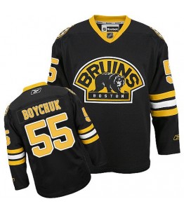 NHL Johnny Boychuk Boston Bruins Premier Third Reebok Jersey - Black