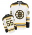 NHL Johnny Boychuk Boston Bruins Authentic Away Reebok Jersey - White