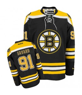 NHL Marc Savard Boston Bruins Authentic Home Reebok Jersey - Black