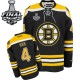 NHL Bobby Orr Boston Bruins Authentic Home 2013 Stanley Cup Finals Reebok Jersey - Black