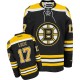 NHL Milan Lucic Boston Bruins Authentic Home Reebok Jersey - Black