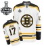 NHL Milan Lucic Boston Bruins Premier Away 2013 Stanley Cup Finals Reebok Jersey - White
