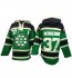 NHL Patrice Bergeron Boston Bruins Old Time Hockey Premier St. Patrick's Day McNary Lace Hoodie Jersey - Green