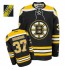 NHL Patrice Bergeron Boston Bruins Authentic Home Autographed Reebok Jersey - Black