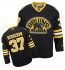 NHL Patrice Bergeron Boston Bruins Premier Third Reebok Jersey - Black