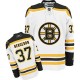 NHL Patrice Bergeron Boston Bruins Premier Away Reebok Jersey - White