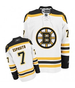 NHL Phil Esposito Boston Bruins Premier Away Reebok Jersey - White