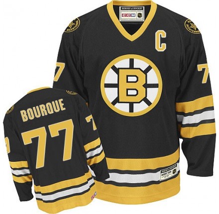NHL Ray Bourque Boston Bruins Authentic Throwback CCM Jersey - Black