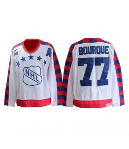NHL Ray Bourque Boston Bruins Premier 75TH All Star Throwback CCM Jersey - White