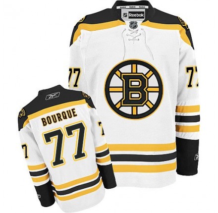 NHL Ray Bourque Boston Bruins Authentic Away Reebok Jersey - White