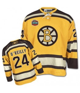 NHL Terry O'Reilly Boston Bruins Premier Winter Classic Reebok Jersey - Gold