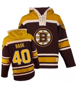 Tuukka Rask Boston Bruins Youth Black Branded Backer Long Sleeve T-Shirt 