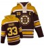 NHL Zdeno Chara Boston Bruins Old Time Hockey Authentic Sawyer Hooded Sweatshirt Jersey - Black