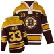 NHL Zdeno Chara Boston Bruins Old Time Hockey Premier Sawyer Hooded Sweatshirt Jersey - Black