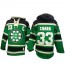 NHL Zdeno Chara Boston Bruins Old Time Hockey Authentic St. Patrick's Day McNary Lace Hoodie Jersey - Green