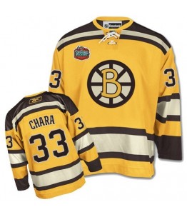 NHL Zdeno Chara Boston Bruins Premier Winter Classic Reebok Jersey - Gold