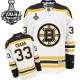NHL Zdeno Chara Boston Bruins Premier Away 2013 Stanley Cup Finals Reebok Jersey - White