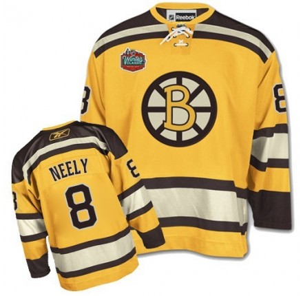 NHL Cam Neely Boston Bruins Premier Winter Classic Reebok Jersey - Gold