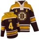 NHL Bobby Orr Boston Bruins Old Time Hockey Premier Sawyer Hooded Sweatshirt Jersey - Black